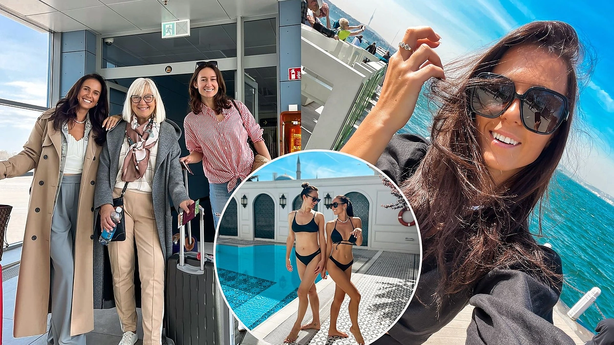 Ievos Swan išvyka į Stambulą su mama ir seserimi / Socialinių tinklų nuotr.