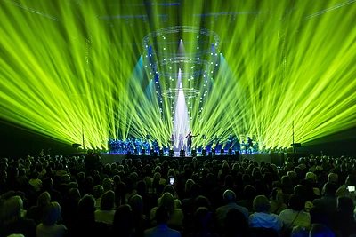 Lino Adomaičio ir Šv. Jonų bažnyčios gospelo choro „GospelJonai“ koncertas / Irmanto Gelūno / BNS nuotr.
