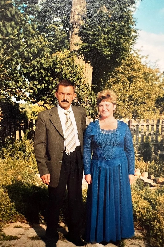 Milgožatos tėtis su mama Jaguslava / Asmeninio albumo nuotr.