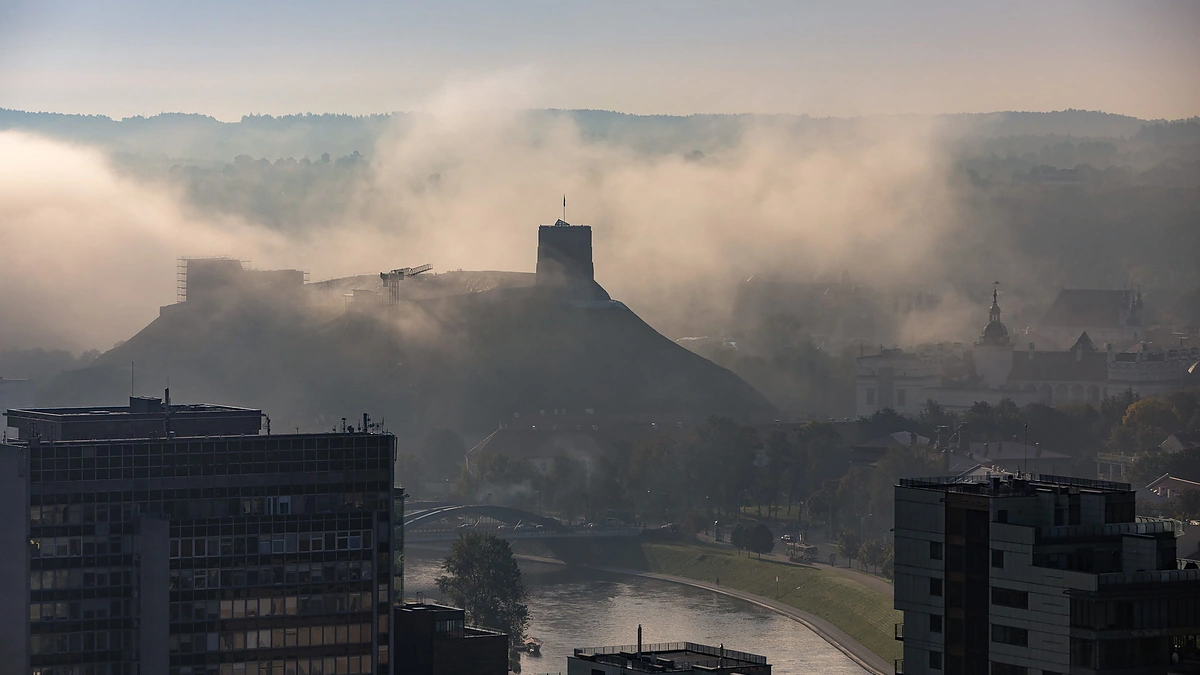 Oro tarša Vilniuje padidėjusi / Vilniaus savivaldybės nuotr.