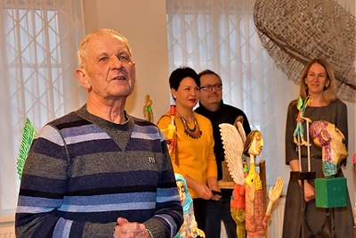 Mirė žinomas skulptorius ir aktorius Ričardas Vainas