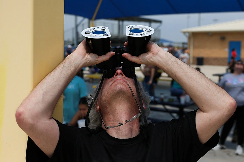 Saulės užtemimas / Scanpix nuotr.