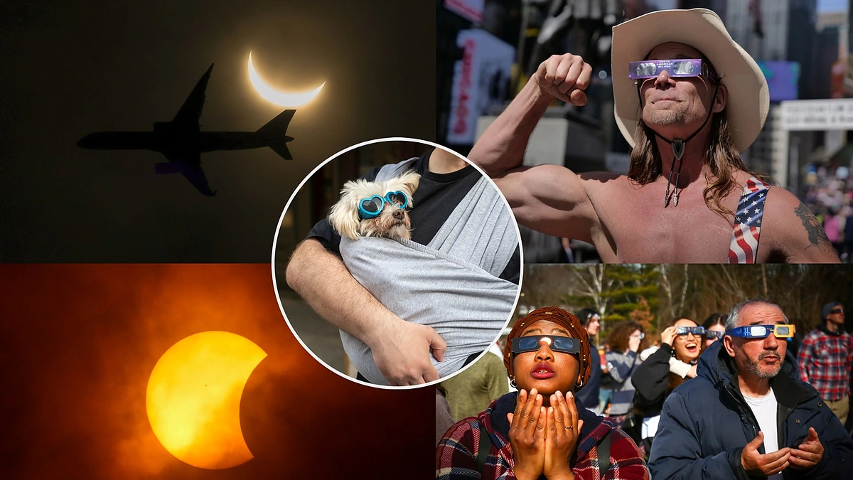 Saulės užtemimas / Scanpix nuotr.