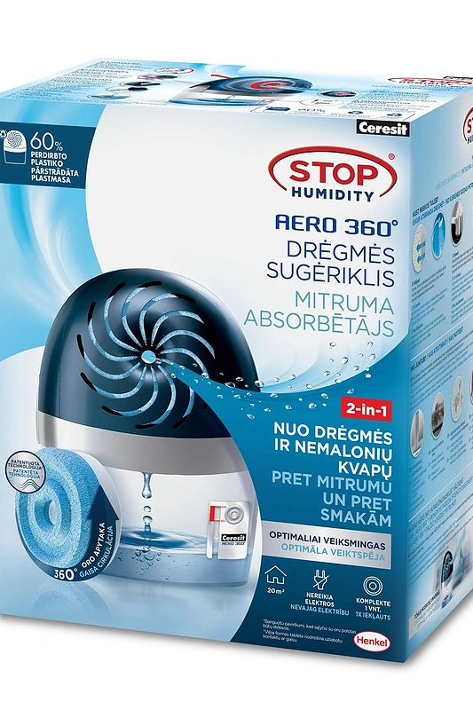 Šildymo laikotarpis eina į pabaigą: kaip kovoti su drėgmės pertekliumi? / Henkel Balti OÜ nuotr.