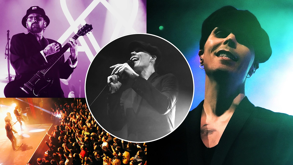 Ville Valo koncertas „Neon Noir“ Atėnuose / Iro Kalligeri nuotr.