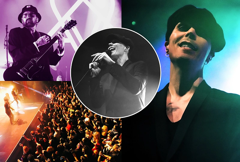 Ville Valo koncertas „Neon Noir“ Atėnuose / Iro Kalligeri nuotr.