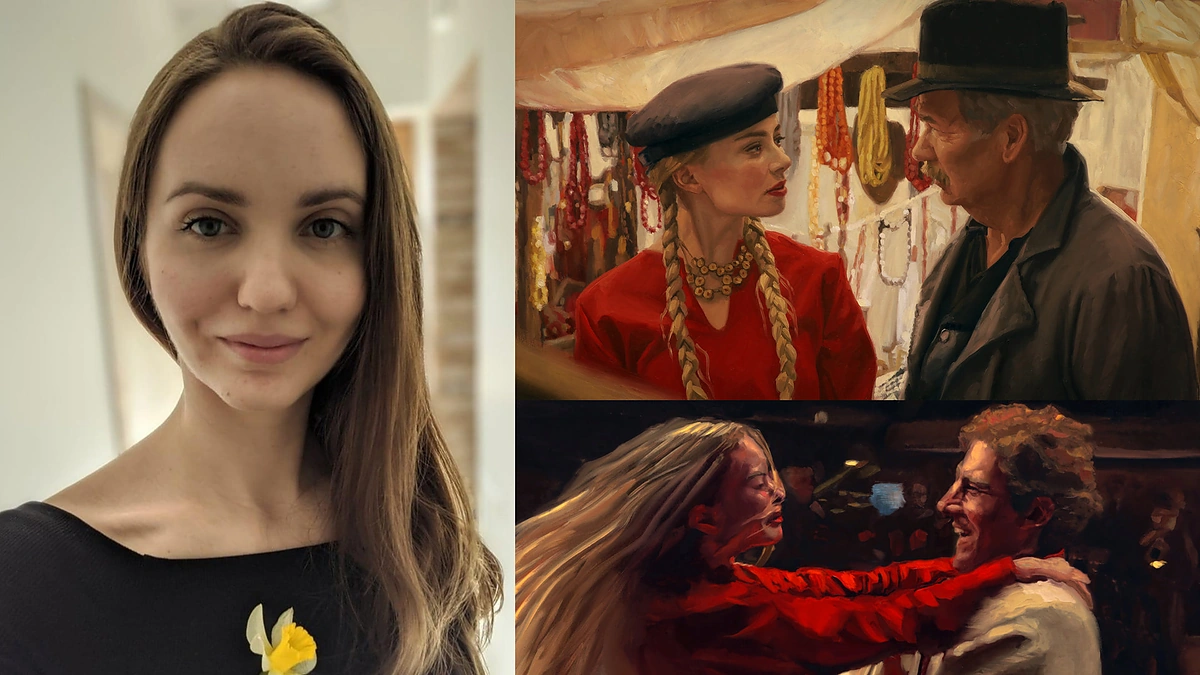Istorikė Kristina Petrauskė, filmas „Kaimiečiai“ / Asmeninio albumo nuotr. ir stopakdrai