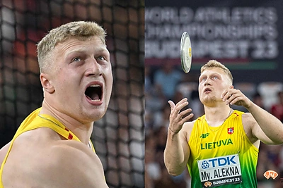 Mykolas Alekna pasiekė naują pasaulio rekordą!