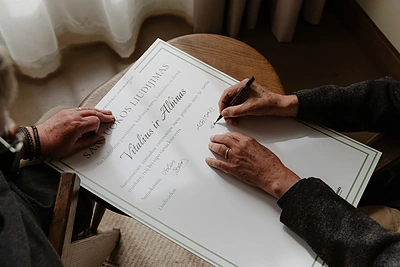 Vitalius ir Albinas / Erikos Gabalytės nuotrauka