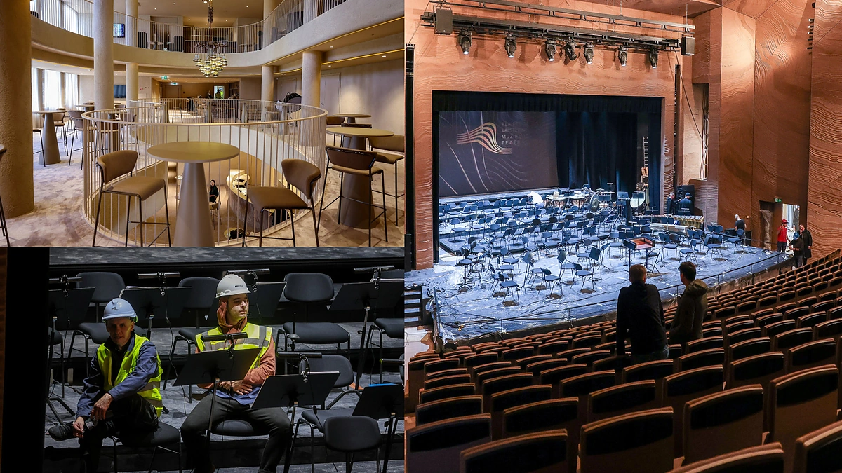 Atidaromas Klaipėdos valstybinis muzikinis teatras / Mato Baranauskao/BNS nuotr.