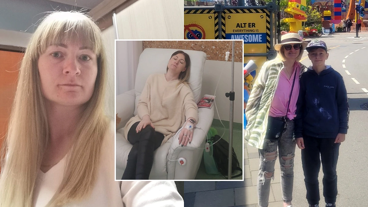 Vėžiu serganti Justyna / Asmeninio archyvo nuotr.