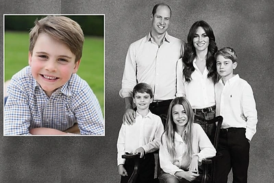 Vėžiu serganti Kate Middleton įamžino jauniausią sūnų: princo Louis portretas – ypatingai progai