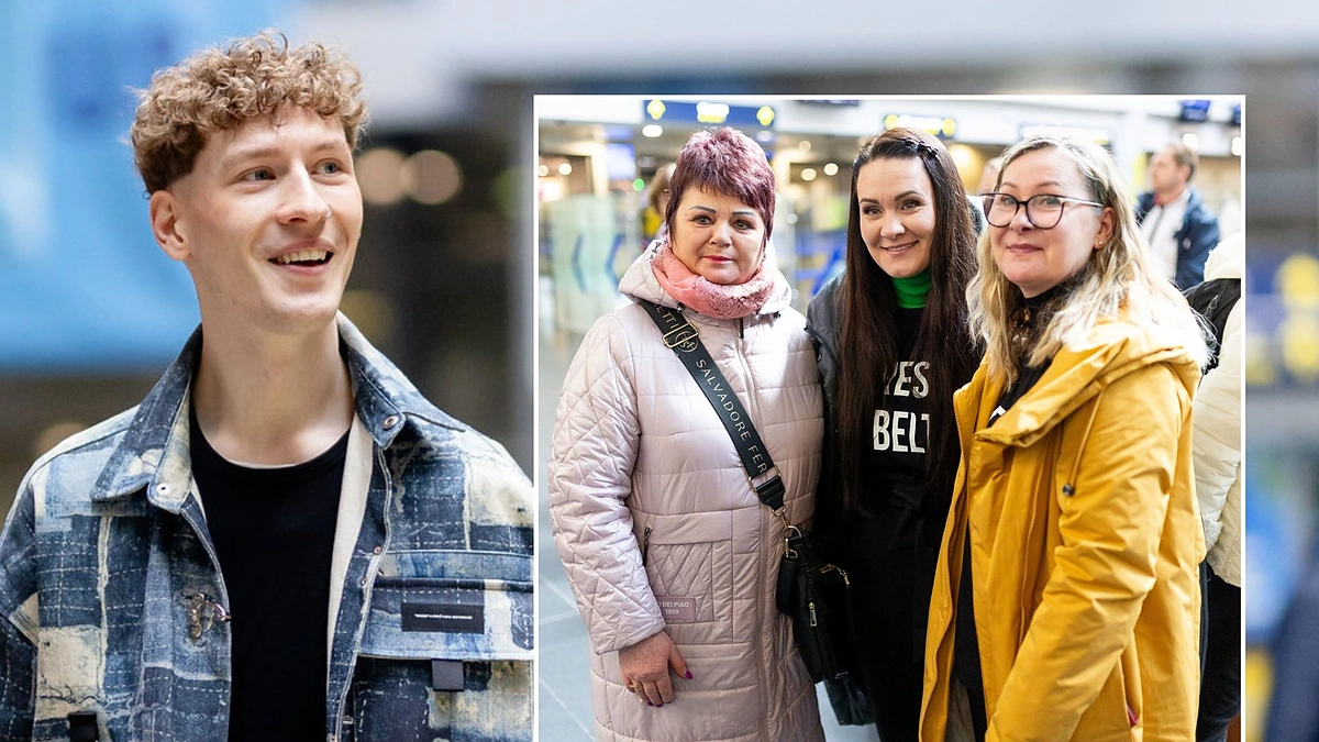 Silvester Belt ir jo šeima / Lukas Balandis / BNS nuotr.