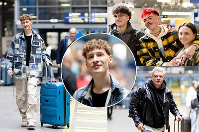 Silvester Belt išlydėtas į „Euroviziją“ Malmėje: apie slaptą talismaną, 6 lagaminus ir ką keis pasirodyme