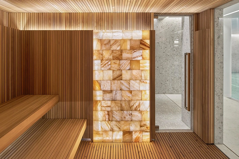 Bokšto SPA himalajų druskos pirtis / Norbert Tukaj nuotr.