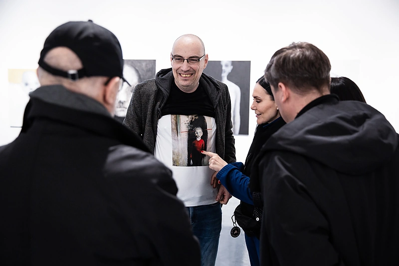 Marijaus Jacovskio tapybos paroda / Deimantės Šuliauskaitės nuotr.