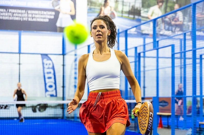 ŽMONĖS padelio turnyras / Gretos Skaraitienės / BNS nuotr.