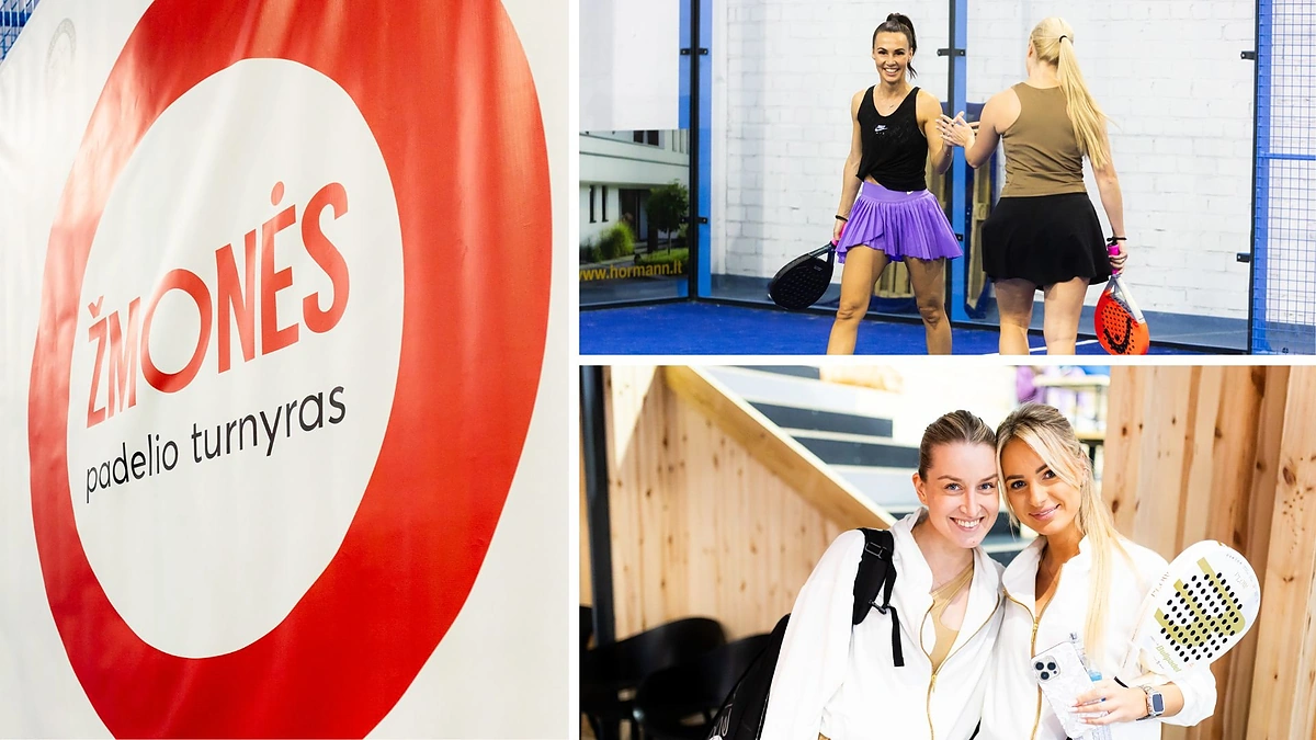 ŽMONĖS padelio turnyras / Evelina Rimkutė nuotr.