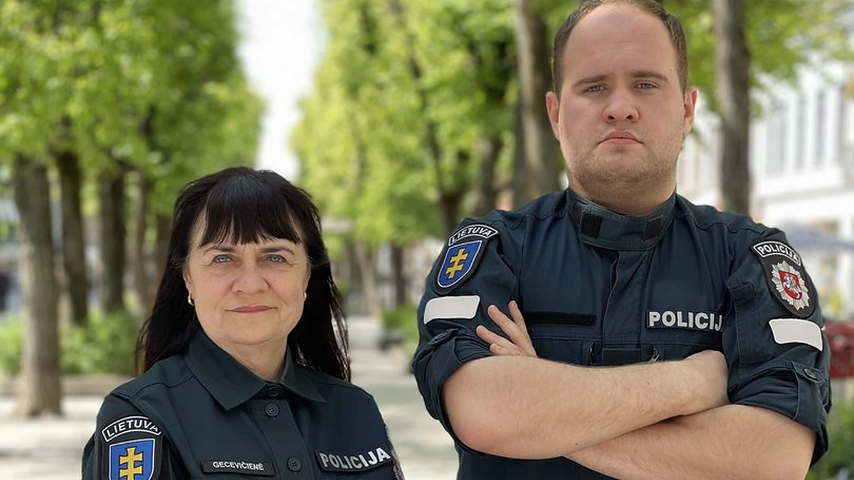 Audronė Gecevičienė su sūnumi / Asmeninio archyvo nuotr.