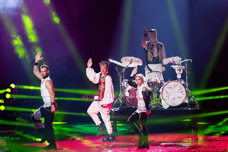 „Eurovizijos“ pirmojo pusfinalio dalyviai / Lukas Balandis / BNS nuotr.