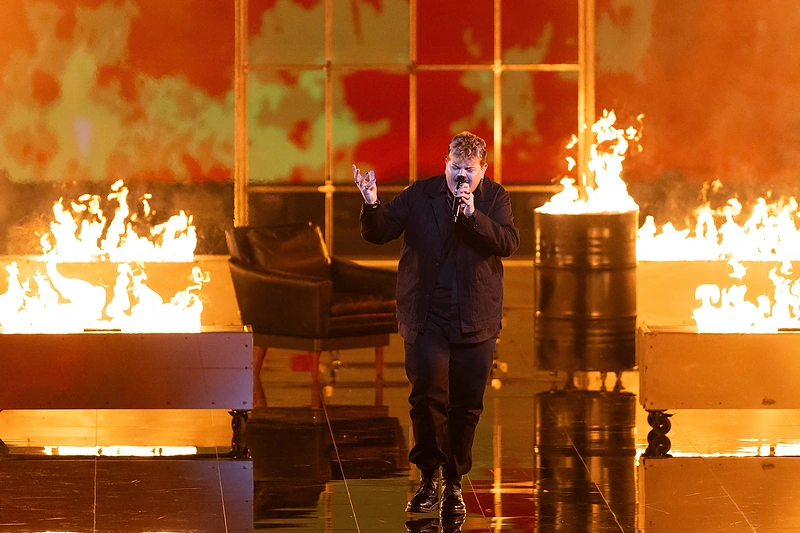 „Eurovizijos“ pirmojo pusfinalio dalyviai / Lukas Balandis / BNS nuotr.