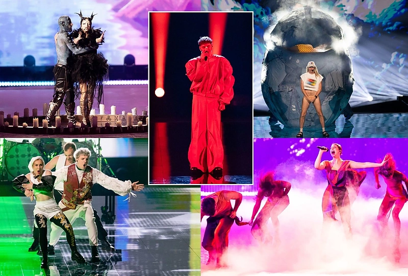 Pirmasis „Eurovizijos“ pusfinalis Švedijoje / Lukas Balandis / BNS nuotr.