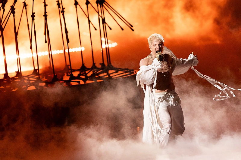 Belgijos atstovas Mustii / Lukas Balandis / BNS nuotr.