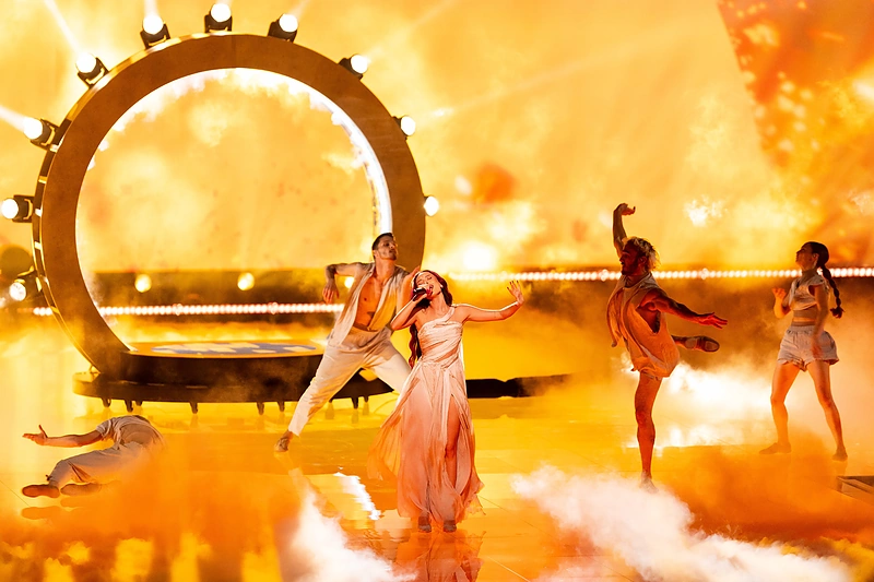 Izraelio atstovė Eden Golan / Lukas Balandis / BNS nuotr.