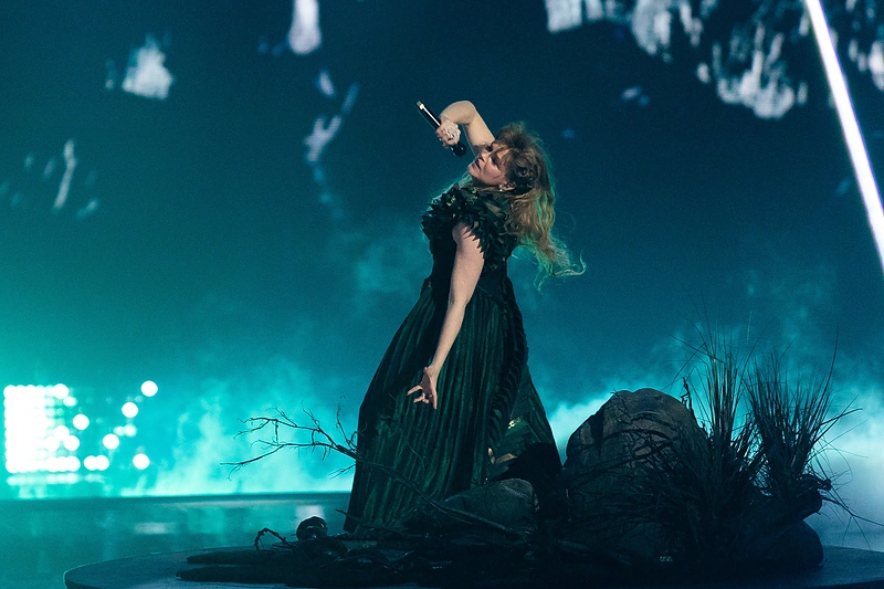 Norvegijos atstovė Gåte / Lukas Balandis / BNS nuotr.