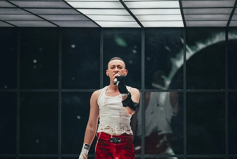 Olly Alexanderis „Eurovizijos“ pusfinalyje / Sarah Louise Bennett/EBU nuotr.