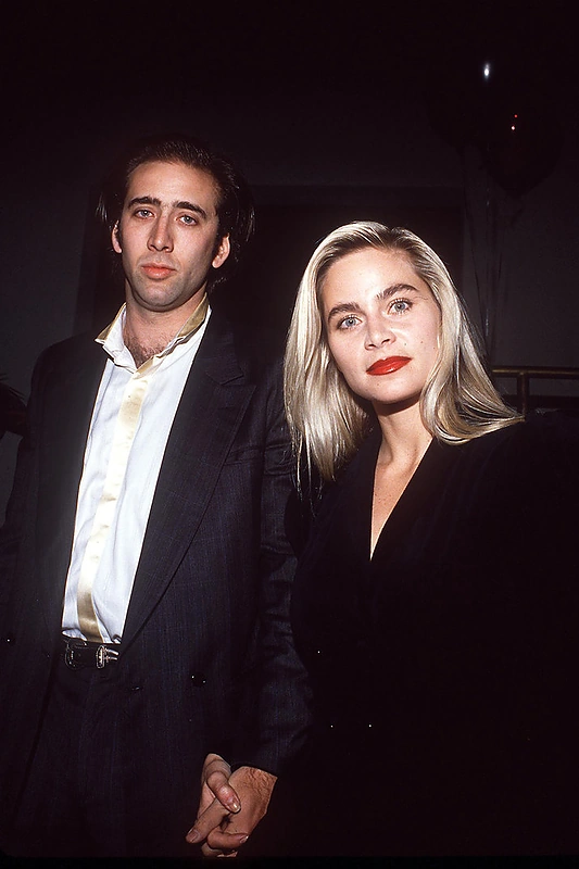 Nicolas Cage'as ir Christina Fulton jaunystėje / Vida Press nuotr.