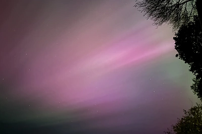 Šiaurės pašvaistė / 15 min skaitytojo nuotr.