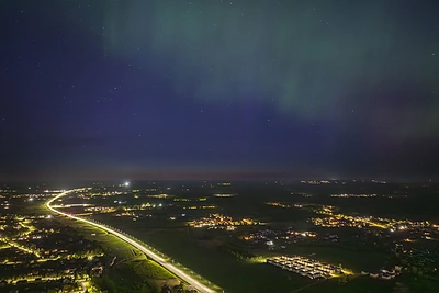 Šiaurės pašvaistė / Irmanto Gelūno / BNS nuotr.