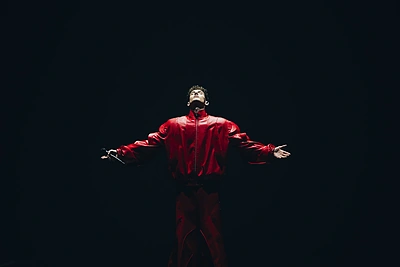 Silvester Belt „Eurovizijos“ finale / Sarah Louise Bennett/EBU nuotr.