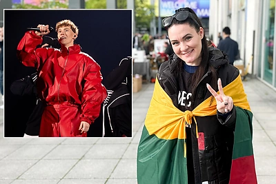 Lemiamoje „Eurovizijos“ kovoje Silvester Belt palaikyti atvykusi sesuo Benita: „Viskas – jis užaugo“