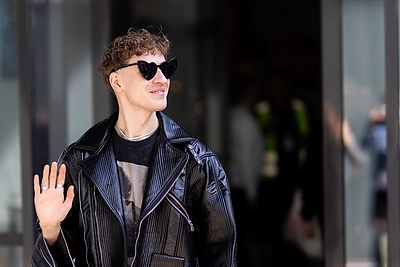 Silvester Belt išlydimas į „Eurovizijos“ finalą / Lukas Balandis / BNS nuotr.