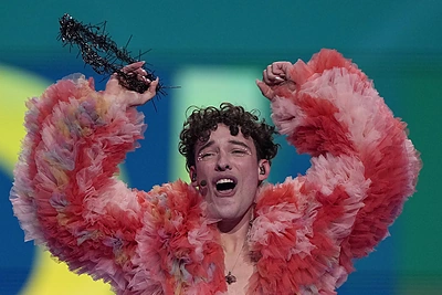 2024-ųjų „Eurovizijos“ nugalėtojas – Nemo / „Scanpix“ nuotr.