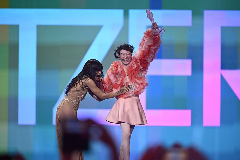 2024-ųjų „Eurovizijos“ nugalėtojas – Nemo / Vida Press nuotr.