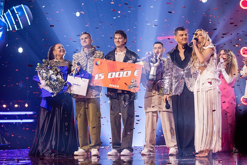 „Lietuvos balsas. Kartos” finalas Kauno „Žalgirio“ arenoje / Teodoro Biliūno / BNS nuotr.