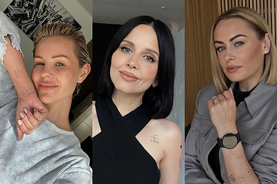 Monika Liu, S.Nainė ir I.Burlinskaitė pasipuošė ypatingomis tatuiruotėmis: susivienijo svarbiam tikslui