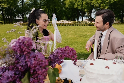 Monika Liu, Rokas Yan ir Vaidas Baumila pristato dainą „Gegužis“ / R.Verseckaitės nuotr.