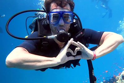 Deividas Meškauskas Egipte / Asmeninio albumo nuotr.