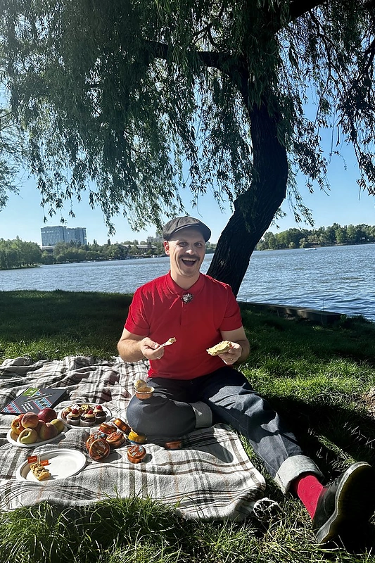 Audriaus Bružo kelionė į Bukaraštą / Asmeninio archyvo nuotr.