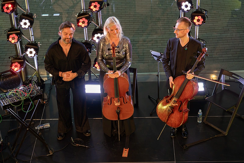 Leon Somov koncertas su violončelėmis / Ievos Jūros Jūraitės nuotr.