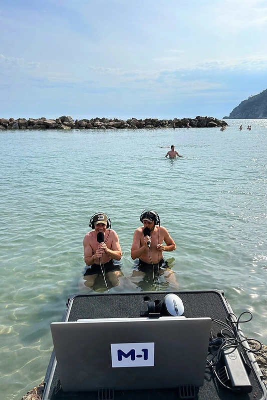 Tomo Jazdausko ir Arnoldo Eisimanto kelionės akimirkos / Asmeninio albumo nuotr.