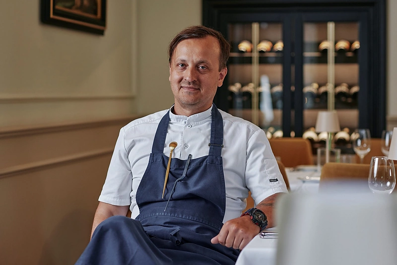 Dmitrij Babenko, „Da Antonio“ virtuvės šefas / Roberto Daskevičiaus nuotr.