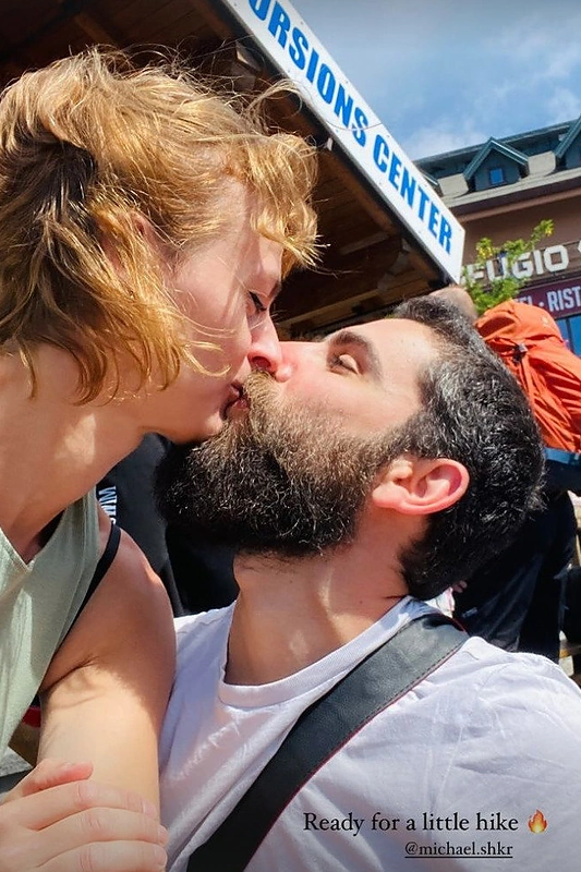 Gedailė Nausėdaitė su mylimuoju / Instagram nuotr.