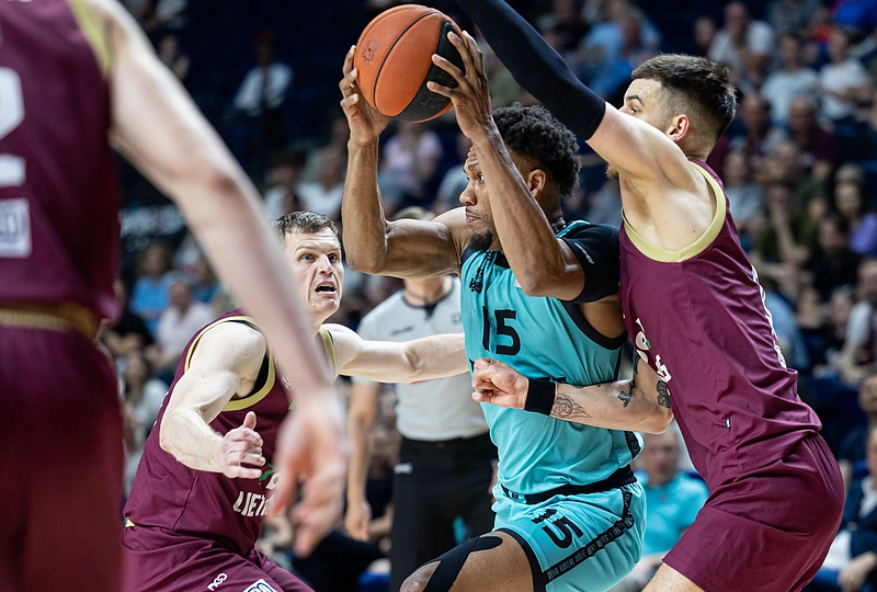 Pirmosios mažojo finalo rungtynės: Vilniaus „Wolves Twinsbet“ - Panevėžio „7bet Lietkabelis“ / Pauliaus Peleckio / BNS nuotr.