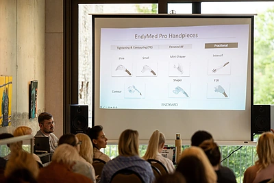 Endymed lazerio pristatymas / Pauliaus Peleckio / BNS nuotr.