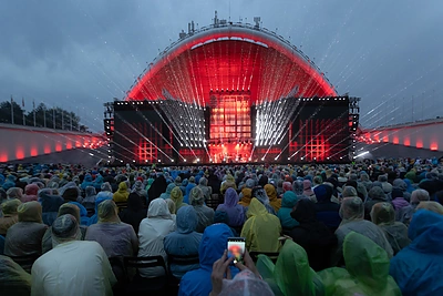Leono Somovo ir Jazzu dueto koncertas Vingio parke / Gretos Skaraitienės / BNS nuotr.